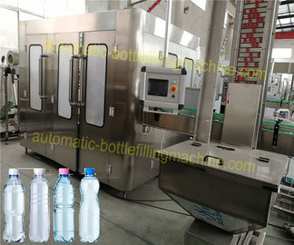 3 In 1 Bottle Filling And Capping Machine 3500KG Weight For Low / Middle Capacity