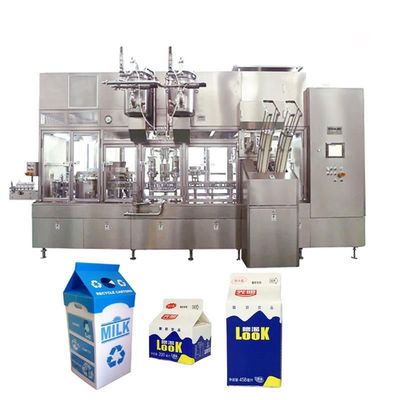 Molkerei-automatisches Milch-Füllmaschine 500ml UHT mit PET Flaschen